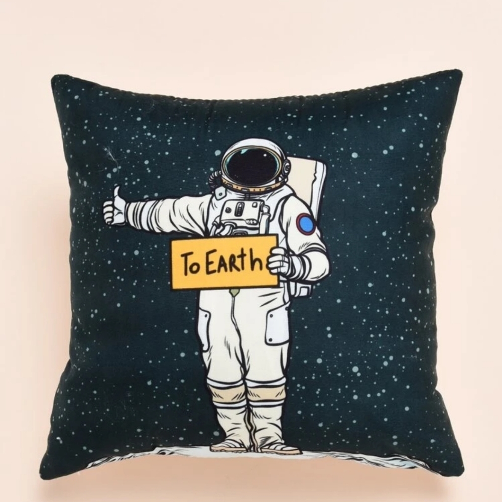 NWT Astronaut Pillow Cover Home Decor